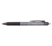 Pilot FriXion Clicker Stylo roller rétractable encre gel effaçable pointe fine 0,5 mm noir