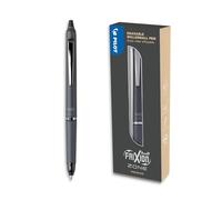 PILOT - Frixion Ball Zone Gris en coffret cadeau - Stylo rétractable effaçable premium à encre thermosensible - Stylo roller rechargeable et ergonomique - Encre noire - Pointe moyenne