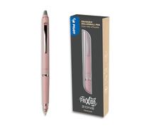 PILOT - Frixion Ball Zone Rose en coffret cadeau - Stylo rétractable effaçable premium à encre thermosensible - Stylo roller rechargeable et ergonomique - Encre noire - Pointe moyenne