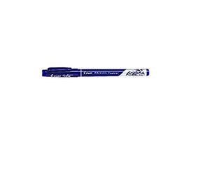 Pilot Frixion Fineliner Felt Pen 1.3 mm Tip Erasable Dark Blue Pack Of 12