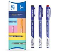 Pilot FriXion Fineliner Lot de 3 marqueurs effaçables à pointe fine 1,3 mm Multicolore