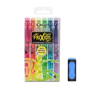 Pilot Frixion Light Lot de 6 surligneurs avec Gomme Fluo