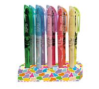 Pilot FriXion Light Surligneur effaçable - Pointe biseautée 4 mm - Boîte de 10 avec présentoir