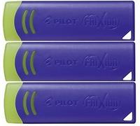 Pilot Frixion Lot de 3 gommes Bleu