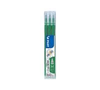 Pilot FriXion Lot de 3 recharges 0,7 mm - Vert