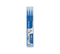 Set de 3 recharges Pilot FriXion Ball Pointe moyenne Bleu Bleu G