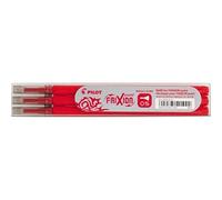 Pilot - FriXion Point - Set de 3 recharges - Rouge - Pointe Fine