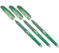 Pilot Frixion Point Stylo à bille à pointe fine, vert, 3 Stifte