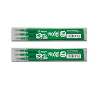 Pilot Pen 2276004 F Recharge Frixion Clicker, épaisseur 0,5 mm, lot de 3, Vert