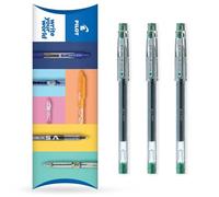 Pilot G-Tec C4 Stylo roller à encre gel - Pointe 0,4 mm - Ligne 0,2 mm - Portefeuille de 3 (Vert)