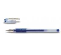 Pilot G1 Grip Lot De 12 Stylo À Bille Pointe Fine Encre Gel Bleue Corps Plastique Avec Grip Caoutchouc Et Capuchon