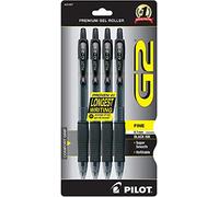 PILOT G2 Stylo bille à bille rechargeable et rétractable Premium Pointe fine, Acrylique, Multicolore, 0.55000000000000004 x 3.4 x 7.15 cm