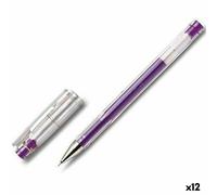 Pilot G-Tec C4 Stylo à bille Violet Mine 0.4 mm Pack de 12