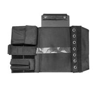 Pilot Genouillères - Tablette de Bureau Compacte Sept Compartiments Sangle Réglable Support d'écriture Pince à Notes Organisateur de Documents Support Rigide Portable Accessoires de Voyage | Travail à