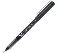 Pilot Hi-Tecpoint V5 - Stylo roller pointe fine 0,5 mm - Noir