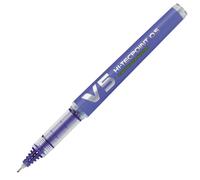 Pilot Hi-Tecpoint V5 - Stylo roller rechargeable pointe fine 0,5 mm - Bleu