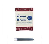 Pilot IC-50 Lot de 6 cartouches d'encre Bleu