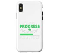 Pilot in Progress Flying Airplanes Coque pour iPhone X/XS