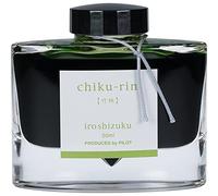 Pilot Iroshizuku 69222 Chiku-rin, forêt de bambou (vert clair), flacon de 50 ml