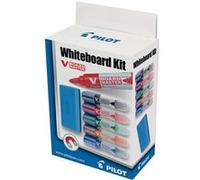 PILOT Kit marqueurs tableau blanc V BOARD MASTER Blanc G