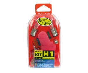 Pilot LA_58155 Set d'éclairage halogène H1 12 V avec 8 ampoules