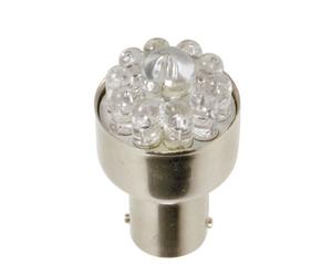 Pilot LA_58374 Ampoule LED R5W-R10W, BA15S, 12 V (Rouge)