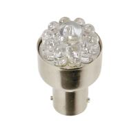 Pilot LA_58375 Ampoule LED BA15S, 21 W, 12 V (Rouge)