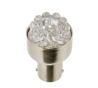 Pilot LA 58376 de couleur LED BA15S, rouge, 21/5 W, 12 V