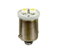Pilot LA_58477 Lot de 2 ampoules Hyper-Micro-LED BA9S à 2 LED SMD 4 chips (Blanc)