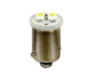 Pilot LA_58477 Lot de 2 ampoules Hyper-Micro-LED BA9S à 2 LED SMD 4 chips (Blanc)