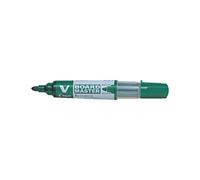 Pilot Pen - Marqueur tableau blanc V Board Master - pointe ogive effaçable à sec - Lot de 10 Vert