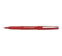 PILOT Lot de 12 Feutres extra fin Fineliner extra fin 0,4 mm rouge
