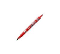 Pilot Lot De 12 Marqueurs Twin Marker Begreen Indélibile Rouge 2 Pointes Ogives:Fine Et Moyenne