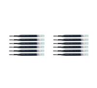 PILOT Lot de 12 Recharges pour bille MR BRFN-10 Pointe Moyenne Bleu