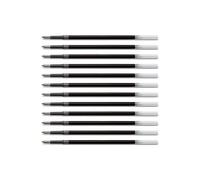 PILOT Lot de 12 Recharges pour Stylo bille - BRFV -10 - Noir - Pointe Fine