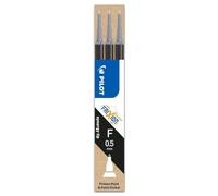 PILOT Lot de 12 Sets de 3 Recharges FriXion Point (BLS-FRP5) Pointe Fine Noir