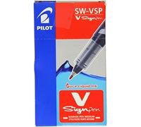 Pilot Pen – Stylo feutre V-Sign Pen – Lot de 12 – Pointe nylon 0,6 mm – Encre liquide Turquoise