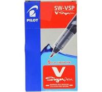 Pilot Pen – Stylo feutre V-Sign Pen – Lot de 12 – Pointe nylon 0,6 mm – Encre liquide Turquoise
