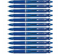 PILOT Lot de 12 Stylos à Bille Acroball Begreen Pointe Moyenne Bleu