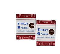 Boite 6 cartouches encre PILOT NAMIKI pour stylo CAPLESS plume IC-50 couleur SEPIA