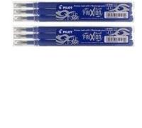 Pilot, LOT de 2 Sets de 3 recharges roller FriXion ball Bleu