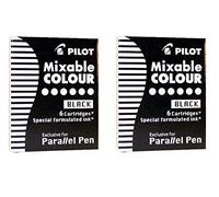 Pilot Cartouches D'encre Pour Stylo Parallel Pen, Noir