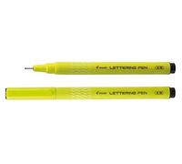 PILOT Lot de 3 Feutres Calligraphie LETTERING PEN Pte Fine Noir