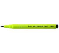PILOT Lot de 3 Feutres Calligraphie LETTERING PEN Pte Large Noir