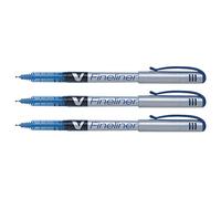 PILOT Lot de 3 Feutres fin SW-VPP V Fineliner pointe fine 0,5 bleu