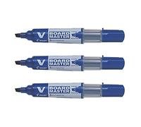 PILOT - Ecriture - Marqueur tableau blanc V-Board Master pointe biseautée moyen bleu