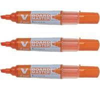 Pilot 355905 Marqueur pour tableau blanc V BOARD MASTER, pointe biseautée, orange
