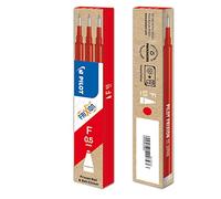 Pilot Set De 3 Recharges Frixion Ball Clicker (Bls-Fr5) - Rouge