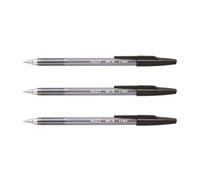 Pilot Lot De 3 Stylos À Bille Bp-S-F Pointe Fine Noir