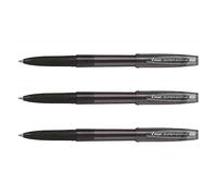 PILOT Lot de 3 Stylos à bille SUPER GRIP G, noir